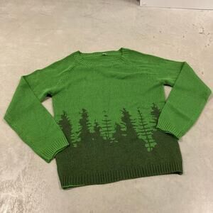 vintage y2k nature sweater